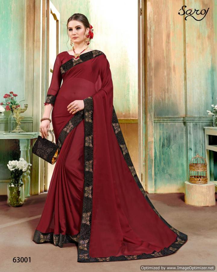 Saroj By Sapphire Party Wear Heavy Saree Collection