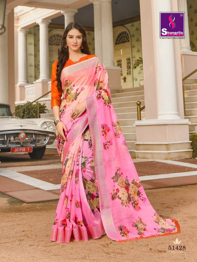 Linen sarees hot sale party wear