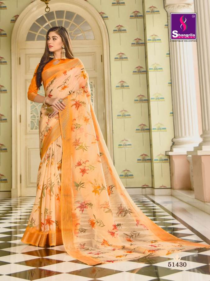 Beautiful Linen Cotton Saree wedding Saree party wear Saree with attac –  azrakhkurtis