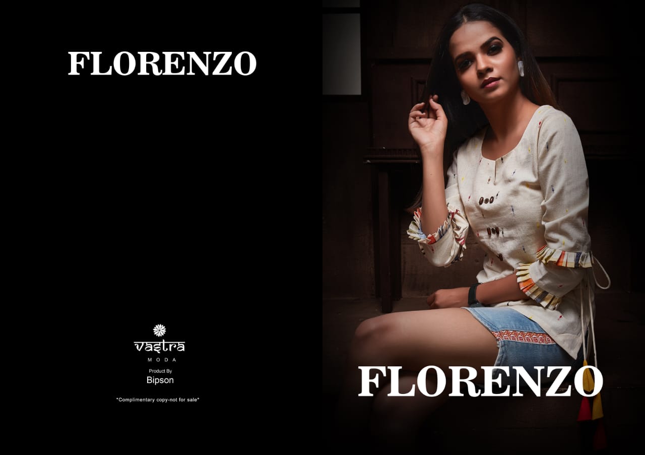 Vastra Moda Present Florenzo Vol-1 Casual Wear Short Top Collection