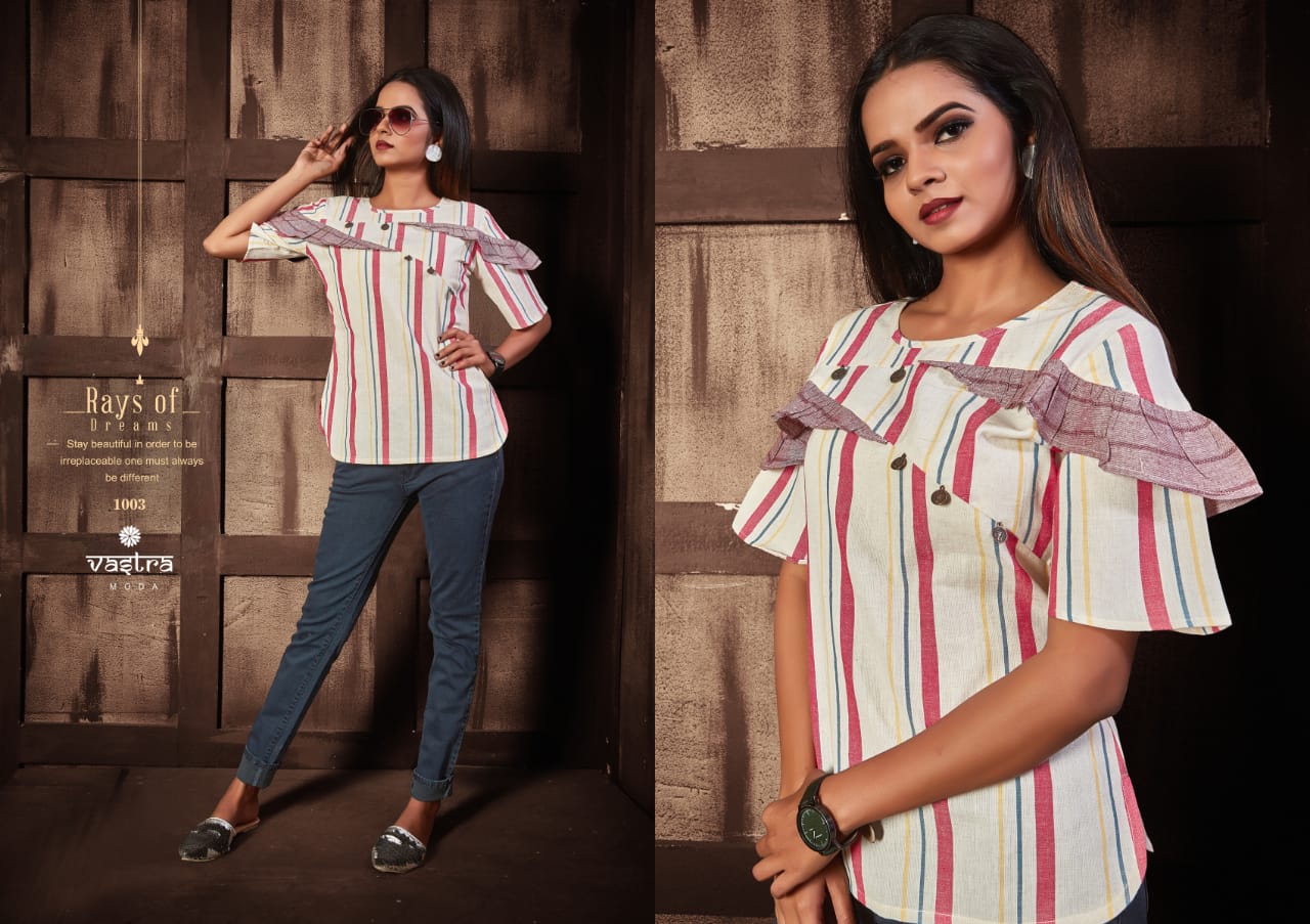 Vastra Moda Present Florenzo Vol-1 Casual Wear Short Top Collection