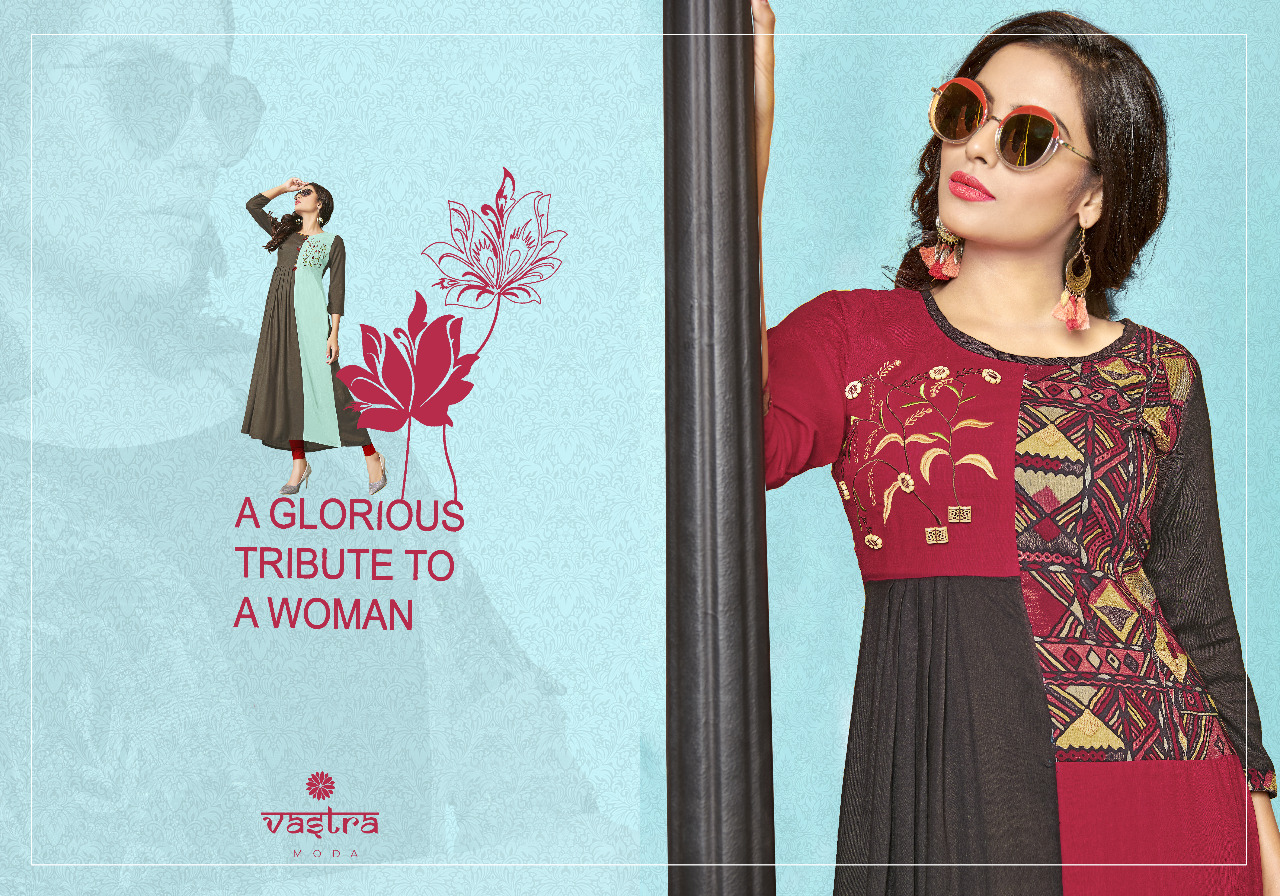 Vastra Moda Present Kayra Vol -1 Casual Wear Kurtis Collection