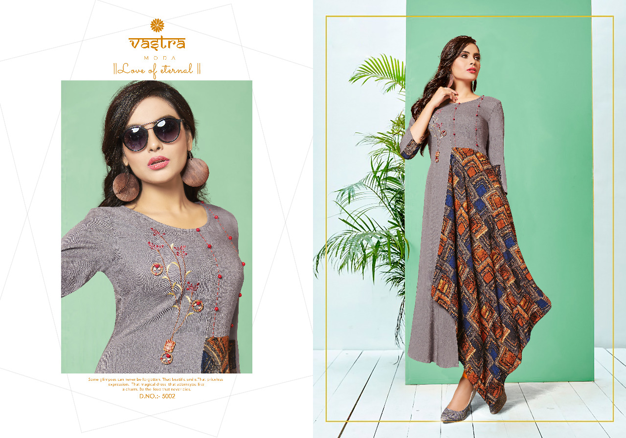 Vastra Moda Present Kayra Vol -1 Casual Wear Kurtis Collection