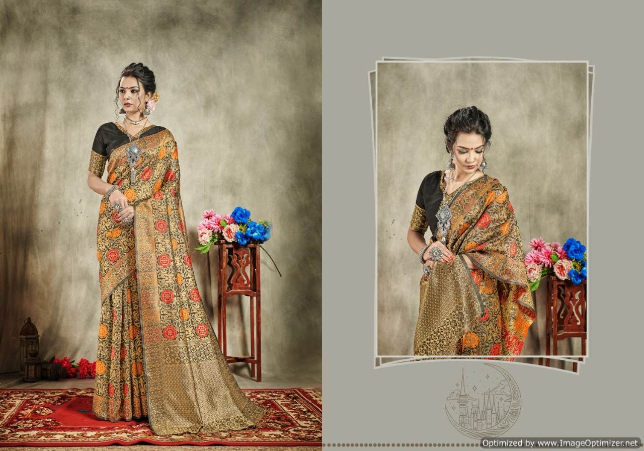 Punarvi - India Authentic|PreLoved|Sustainable Pure silk half saree