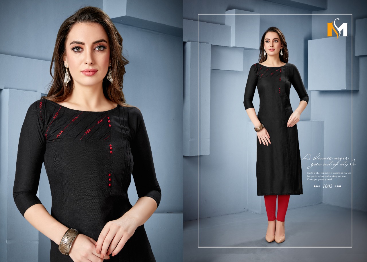 Meerali Silk Mills Present Swara Vol 1 Casual Wear Kurtis Catalogue.