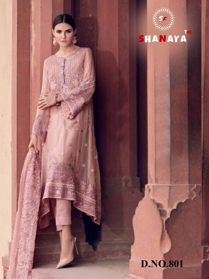 Shanaya Rose Espoir Faux Georgette Pakistani Suits Collection