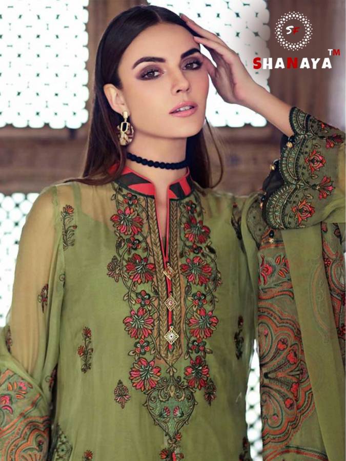 Shanaya Rose Espoir Faux Georgette Pakistani Suits Collection