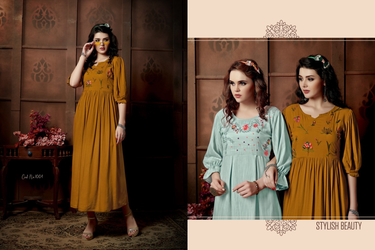 Shivasuki Present Sui Dhaaga Vol 4 Party Wear Kurtis Collection