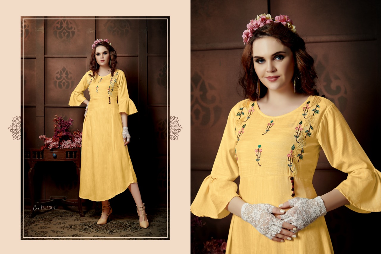 Shivasuki Present Sui Dhaaga Vol 4 Party Wear Kurtis Collection