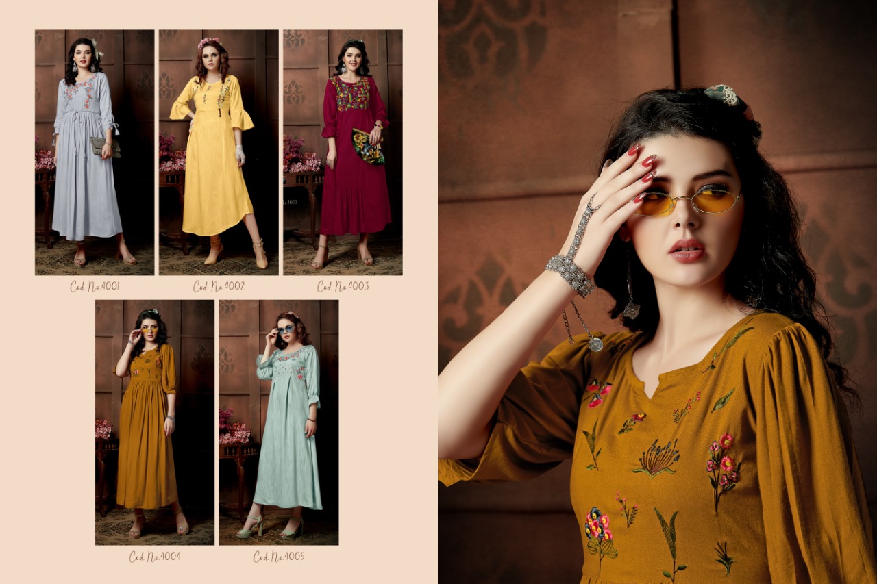 Shivasuki Present Sui Dhaaga Vol 4 Party Wear Kurtis Collection