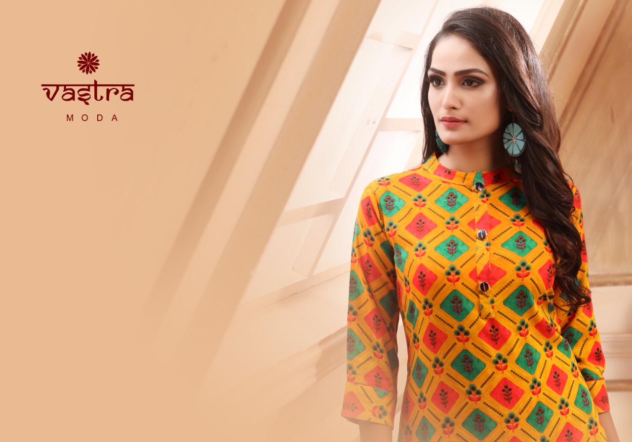 Vastra Moda Present Genisis Vol-1 Casual Wear Kurtis Collection