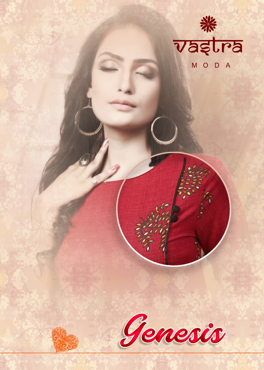 Vastra Moda Present Genisis Vol-1 Casual Wear Kurtis Collection