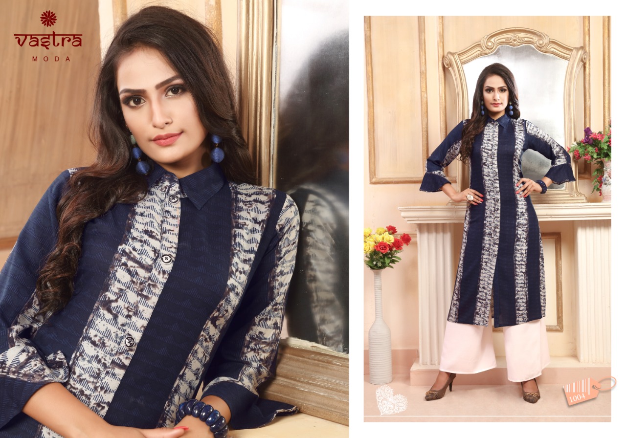 Vastra Moda Present Genisis Vol-1 Casual Wear Kurtis Collection