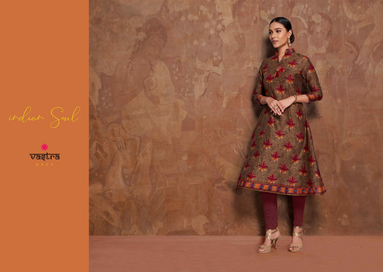 Vastra Moda By Soul Vol-1 Festival Wear Kurtis Collection