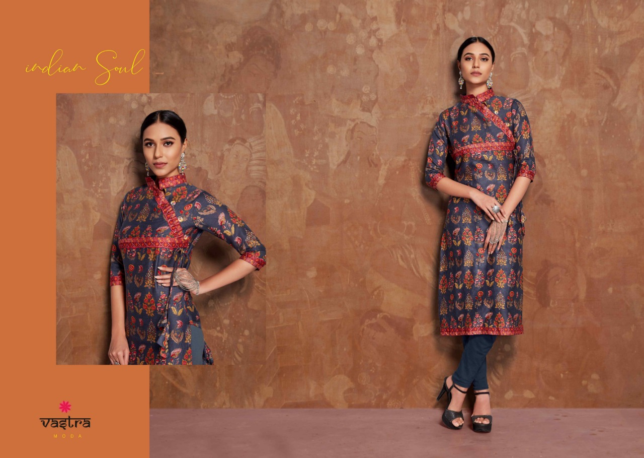 Vastra Moda By Soul Vol-1 Festival Wear Kurtis Collection