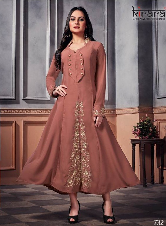 Kirara Present Panache Rich Look Party Wear Kurti Catalogue