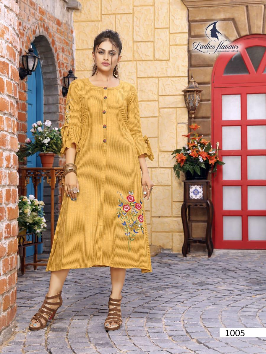 Ladies Flavour Presents Elite Kurtis Catalog