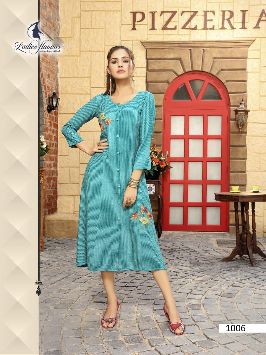 Ladies Flavour Presents Elite Kurtis Catalog