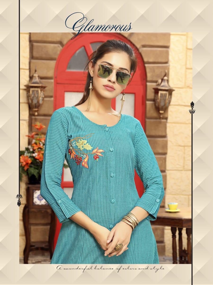 Ladies Flavour Presents Elite Kurtis Catalog