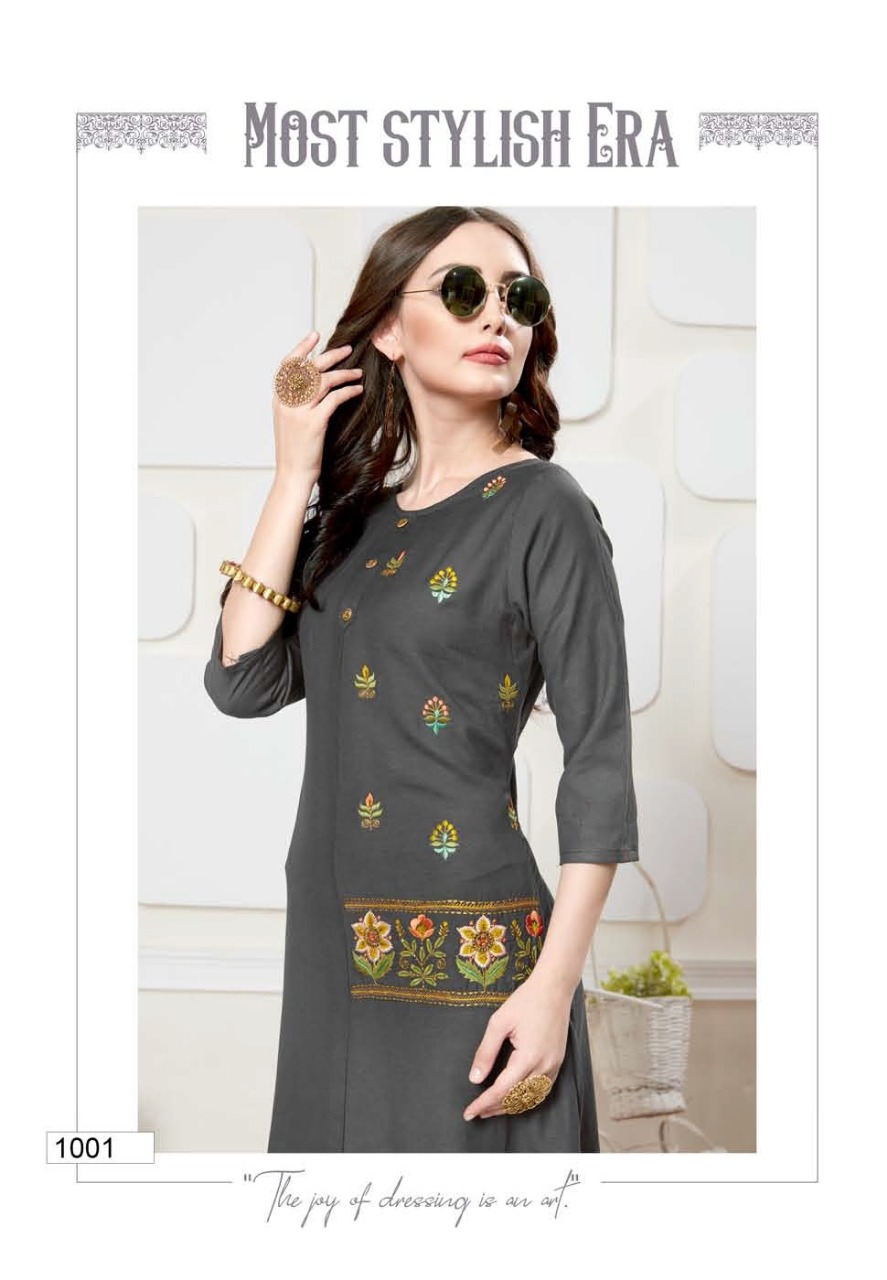 Amore Present Latest Collection Of Vaarahi Vol 7 Long Kurtis Catalogue.