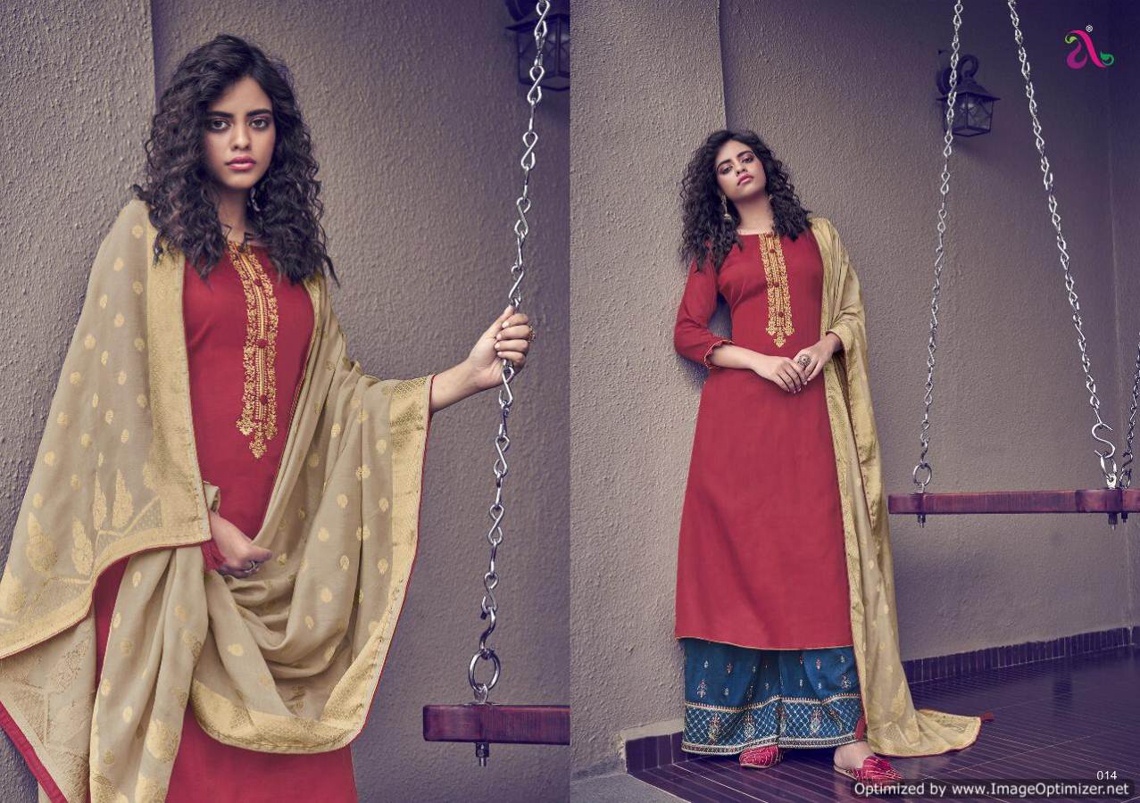 Angroop By Scarlet Designer Tussar Silk Salwar Suits Collection.