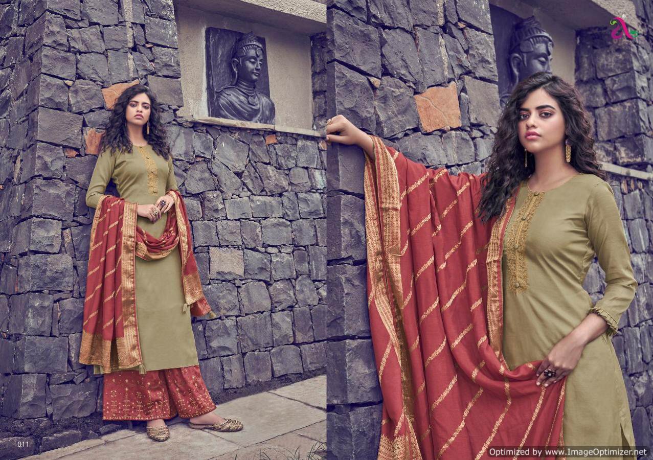 Angroop By Scarlet Designer Tussar Silk Salwar Suits Collection.