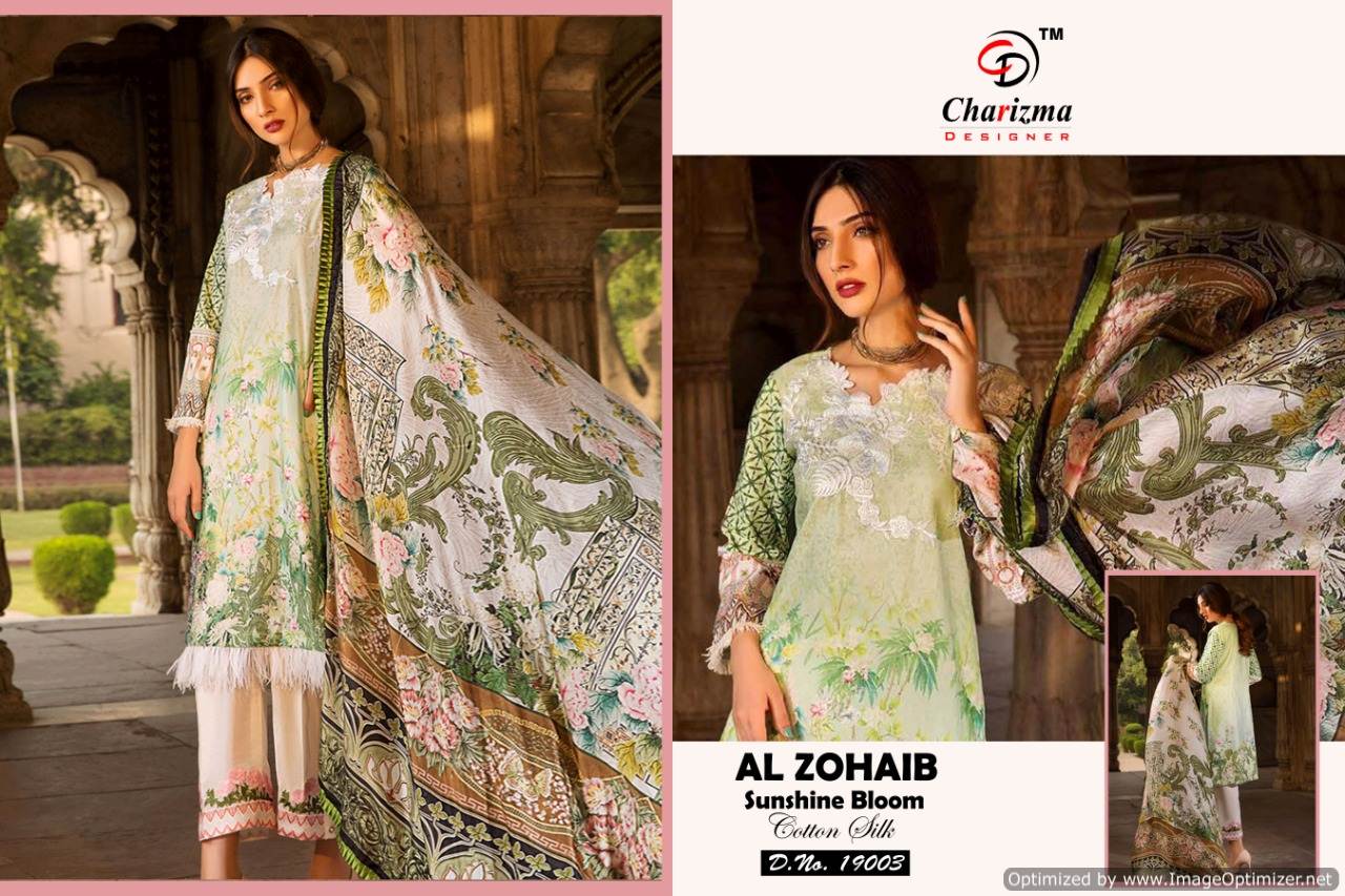 Charizma Al Zohaib Sunshine Bloom Pakistani Salwar Suits