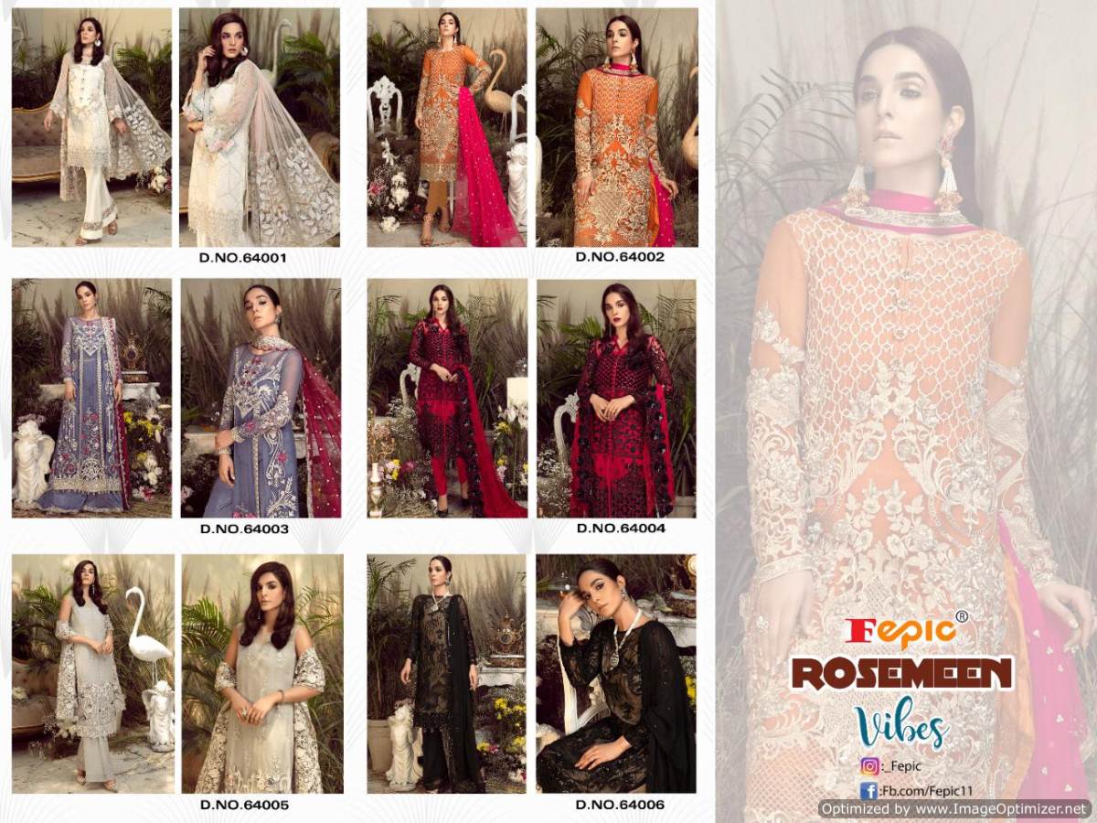 Fepic By Rosemeen Vibes Pakistani Salwar Suits Catalog