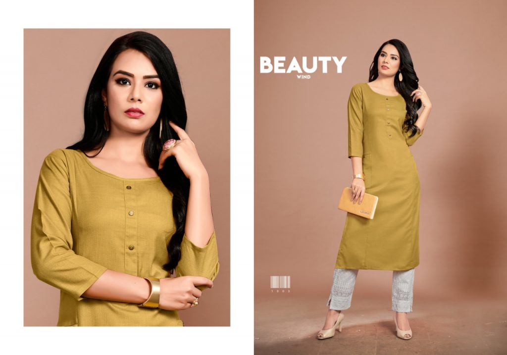 Gallberry Present Rangeen Kurtis Simple Straight Catalogue.