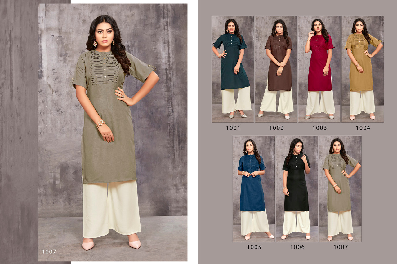 Gallberry Present Amanta Vol 9  Kurtis Catalogue