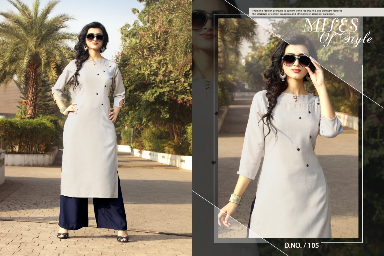 Gallberry Present Chitra  Casual Wear Kurtis And Plazzo Catalogue.