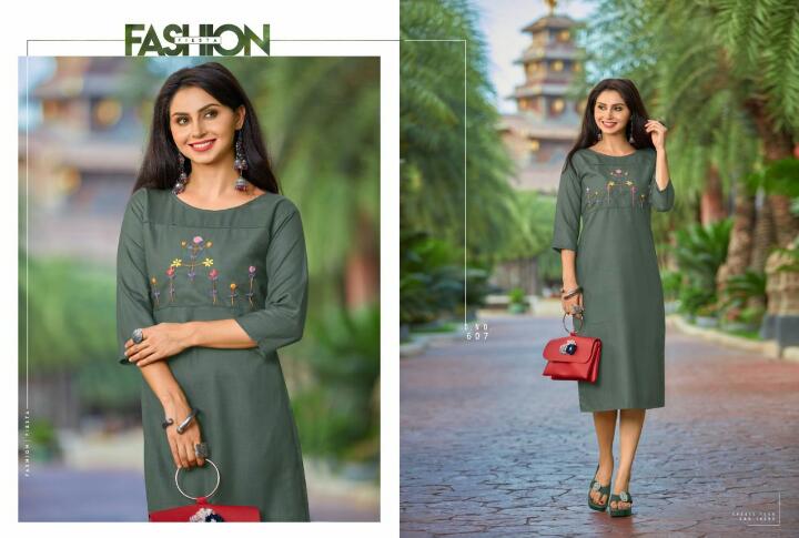 Gallberry Present Ket Casual Wear Kurtis Catalogue.