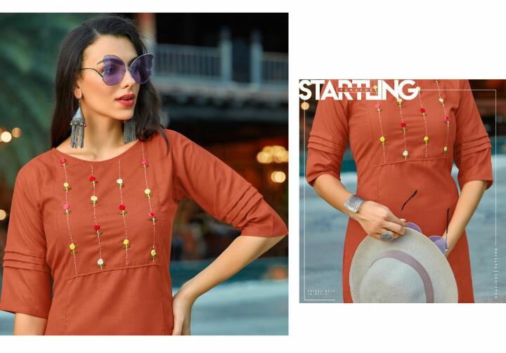 Gallberry Present Ket Casual Wear Kurtis Catalogue.