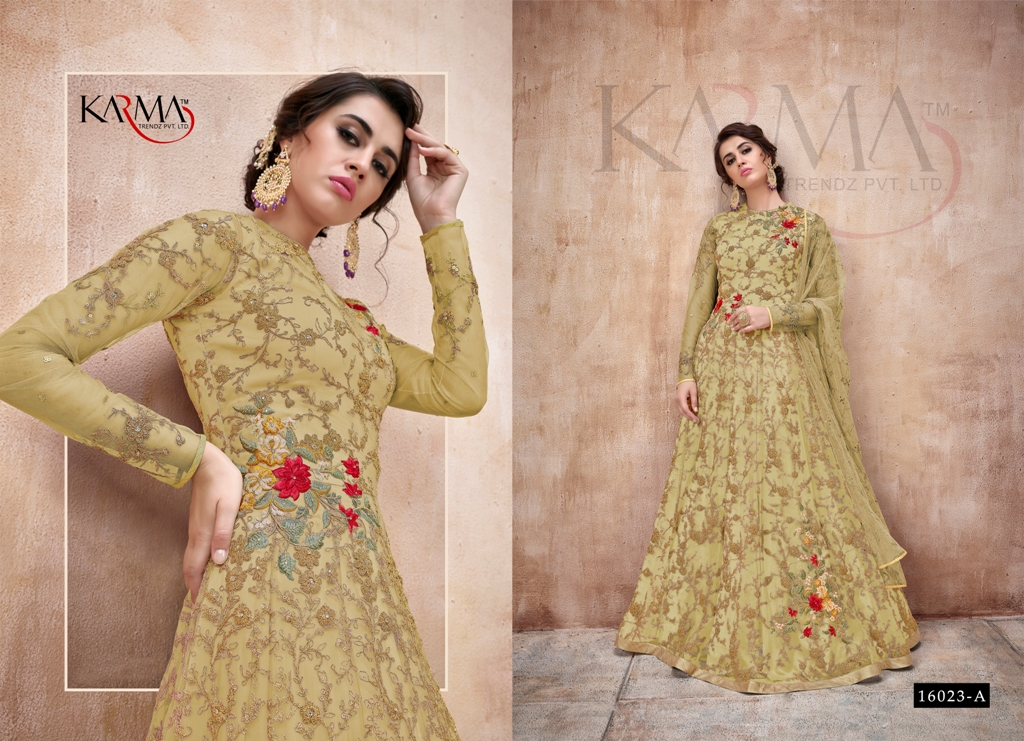 Karma 16023 Colors Embroidery Salwar Kameez