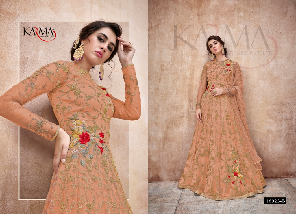 Karma 16023 Colors Embroidery Salwar Kameez