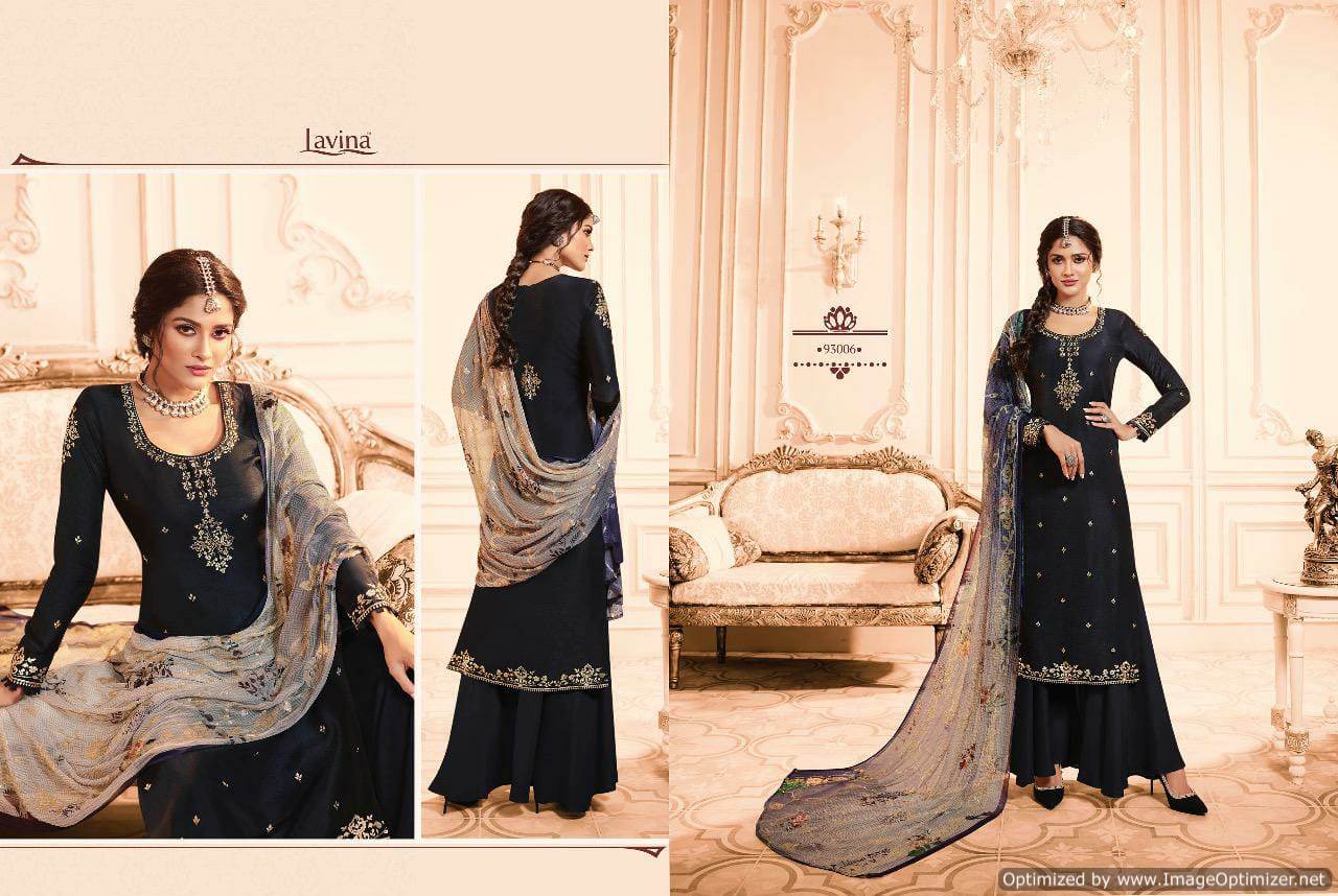 Lavina Vol 93 Pure Dola Jacquard Designer Salwar Suits