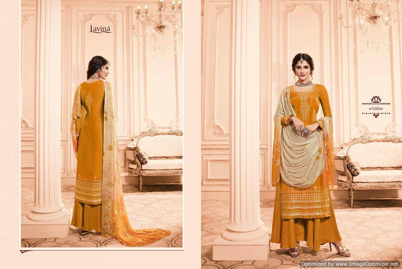 Lavina Vol 93 Pure Dola Jacquard Designer Salwar Suits