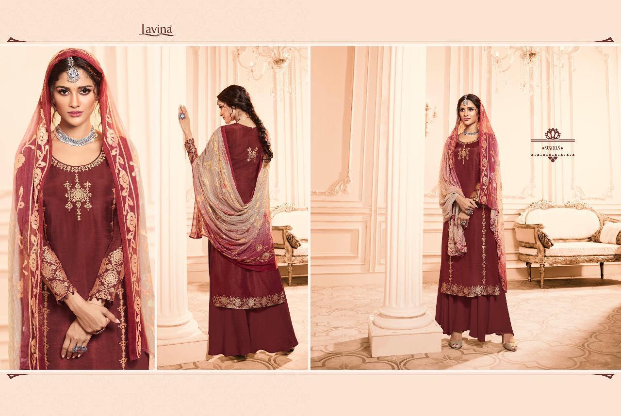 Lavina Vol 93 Pure Dola Jacquard Designer Salwar Suits