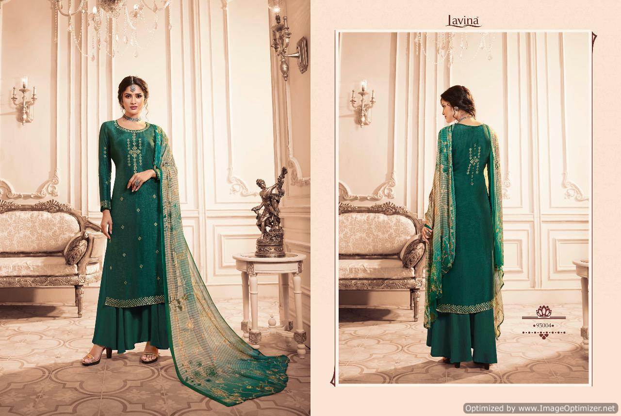 Lavina Vol 93 Pure Dola Jacquard Designer Salwar Suits