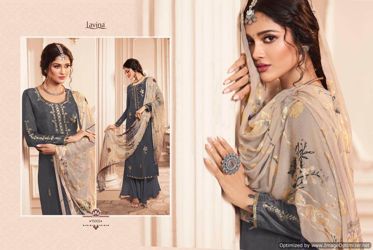 Lavina Vol 93 Pure Dola Jacquard Designer Salwar Suits