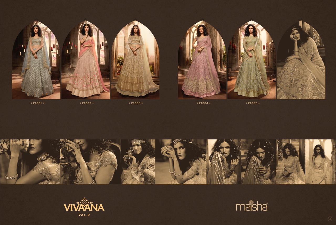 Maisha By Vivaana Vol 2 Heavy Rich Look Designer Lehenga Collection