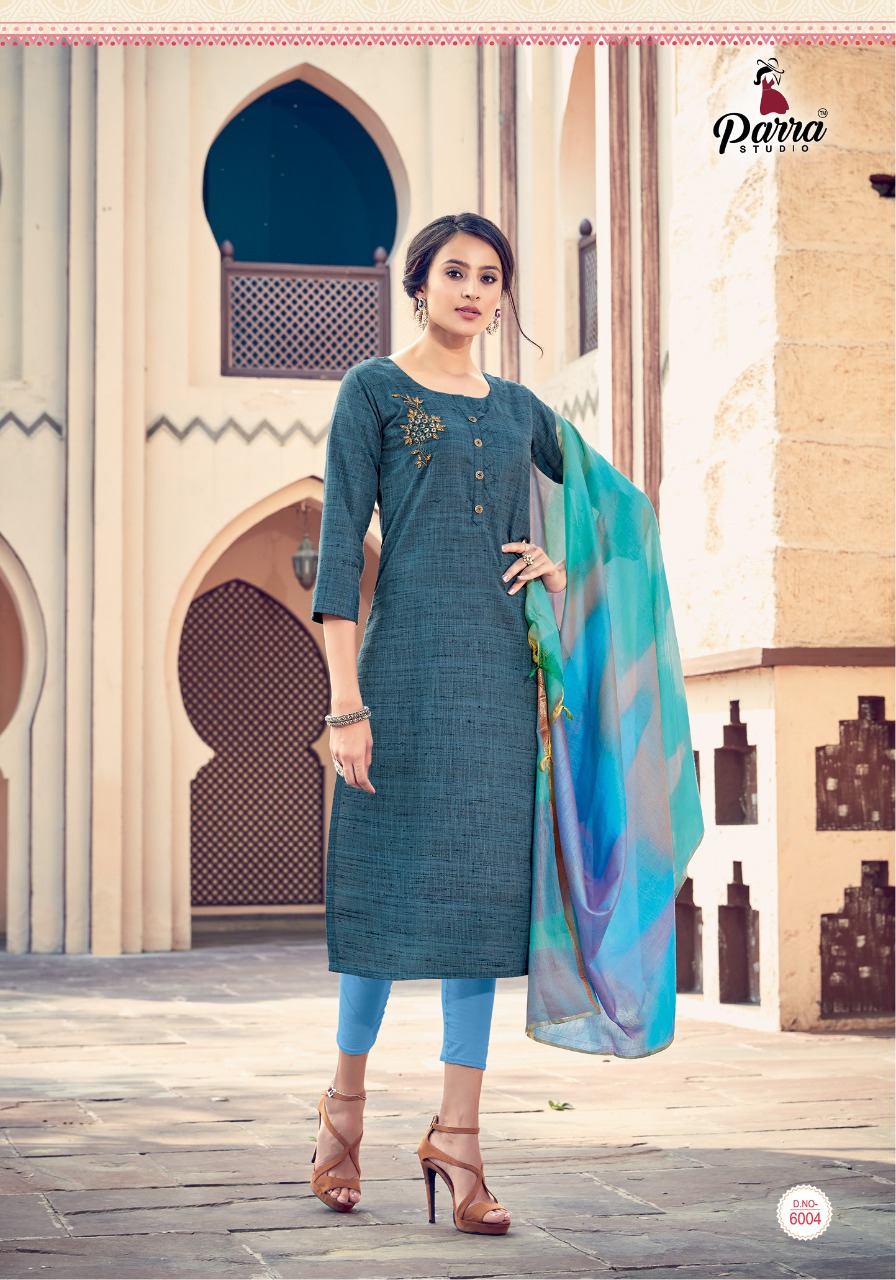 Parra Studio Present Odhani Kurtis And Dupatta Collection.