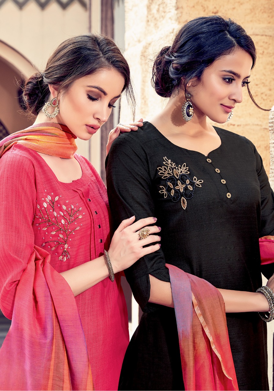 Parra Studio Present Odhani Kurtis And Dupatta Collection.