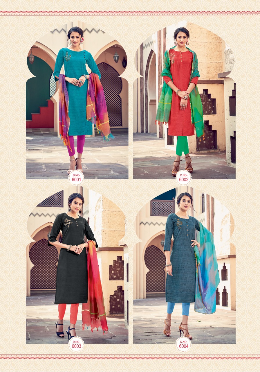 Parra Studio Present Odhani Kurtis And Dupatta Collection.