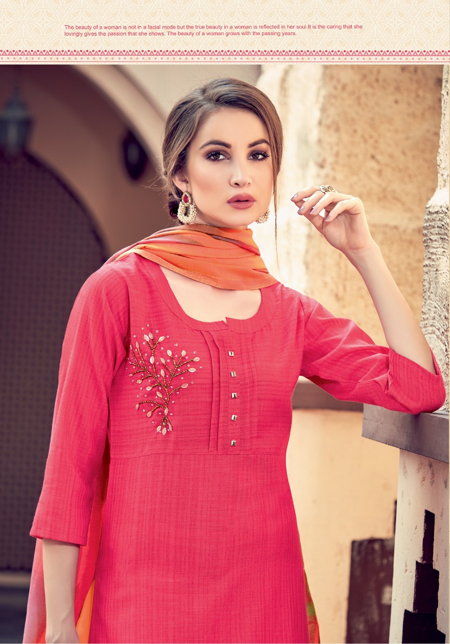 Parra Studio Present Odhani Kurtis And Dupatta Collection.