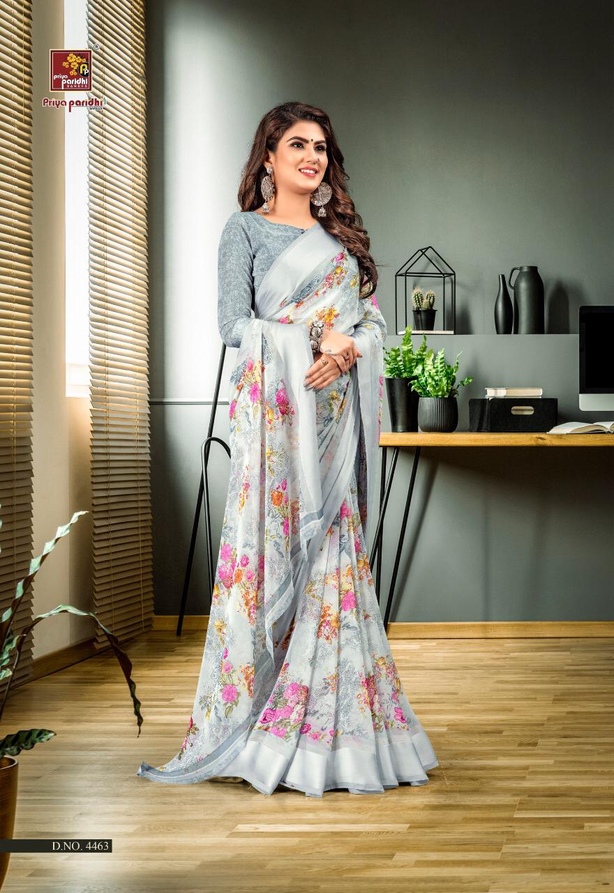 Priya Paridh Present Pashmina Printed Sarees Catalogue