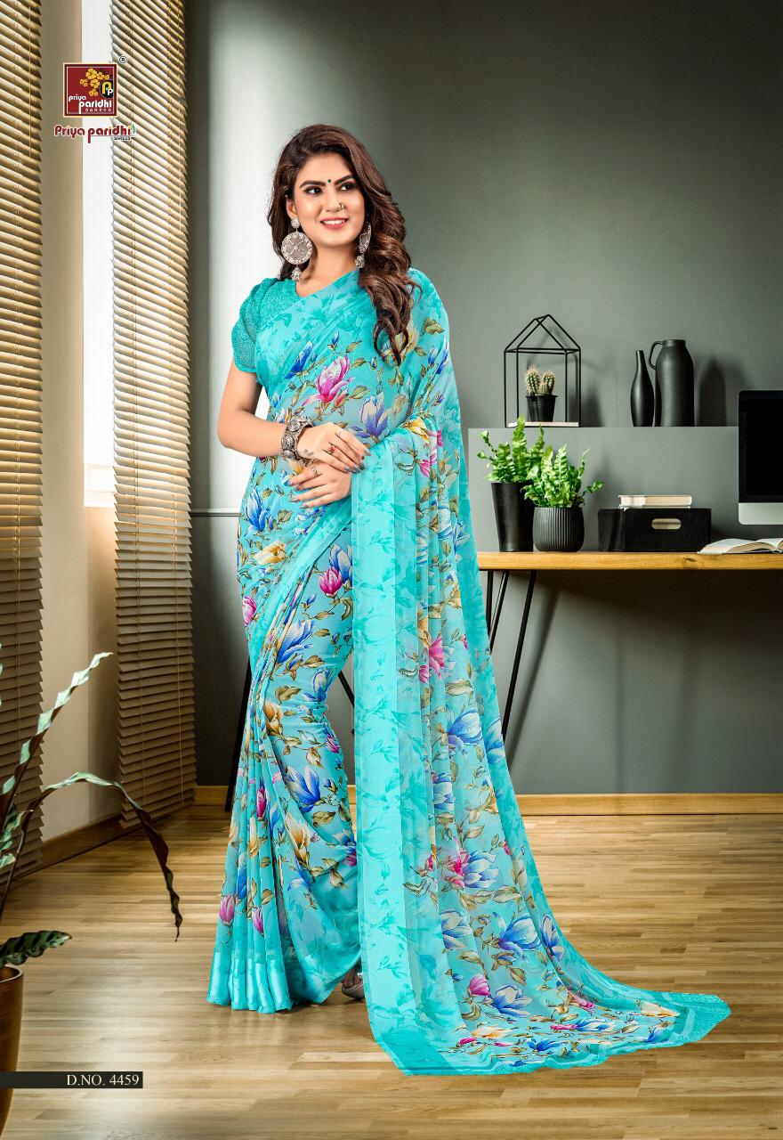 Priya Paridh Present Pashmina Printed Sarees Catalogue