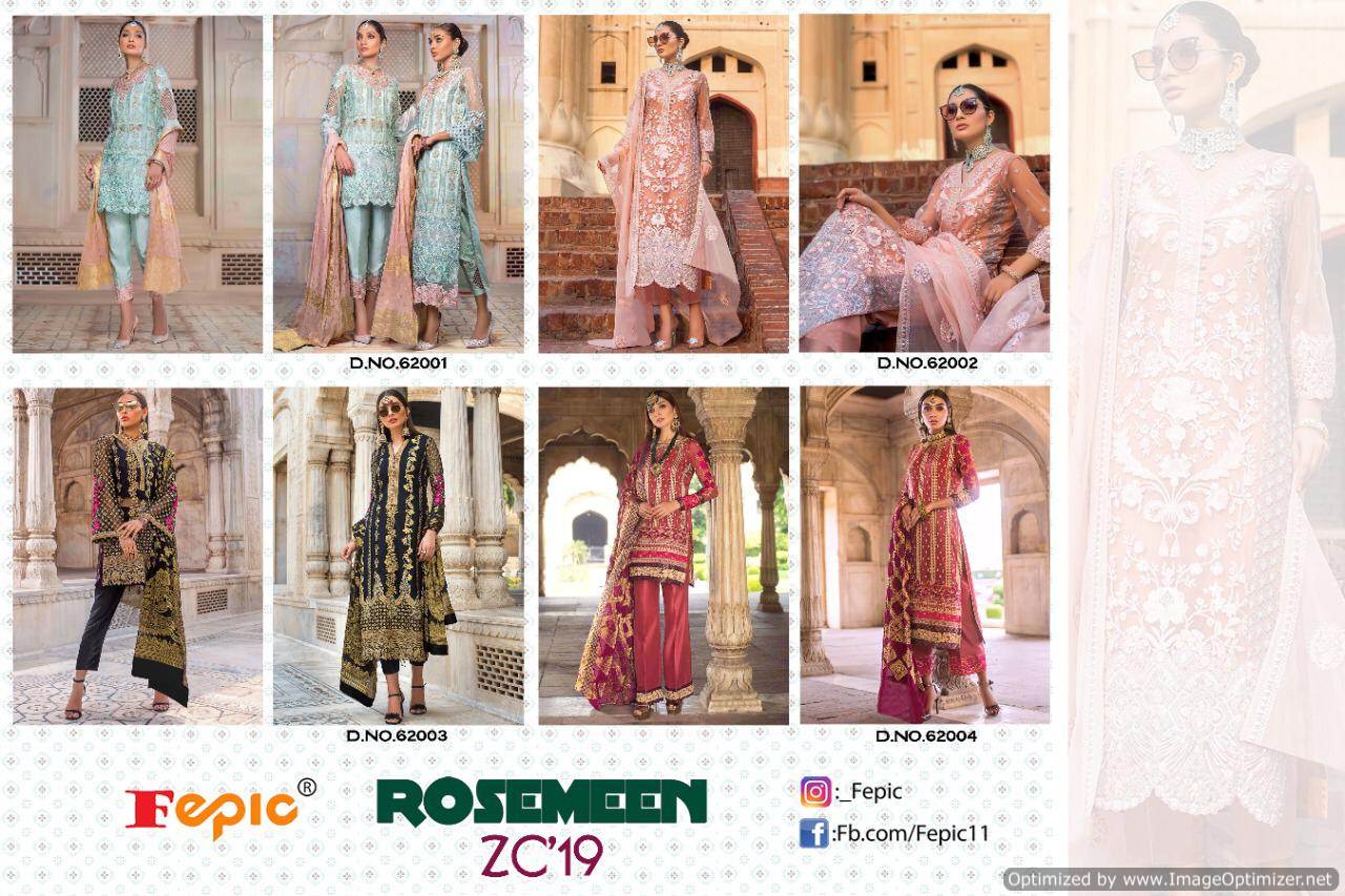 Rosemeen Zc Vol 19 Pakistani Salwar Suits Catalog