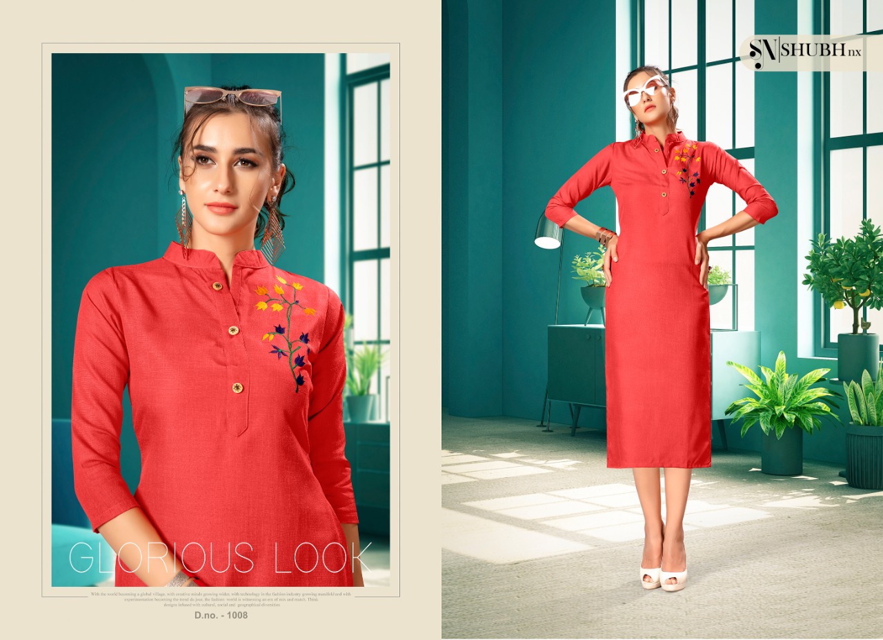 Shubh Nx Present Aashiqui Gold Vol 3 Casual Wear Kurtis Catalogue