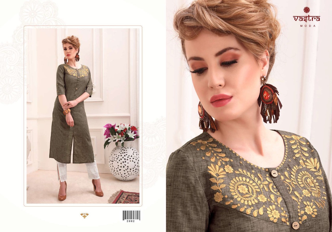 Vastra Moda Present Pearl Vol 1 Designers Kurtis Catalogue.